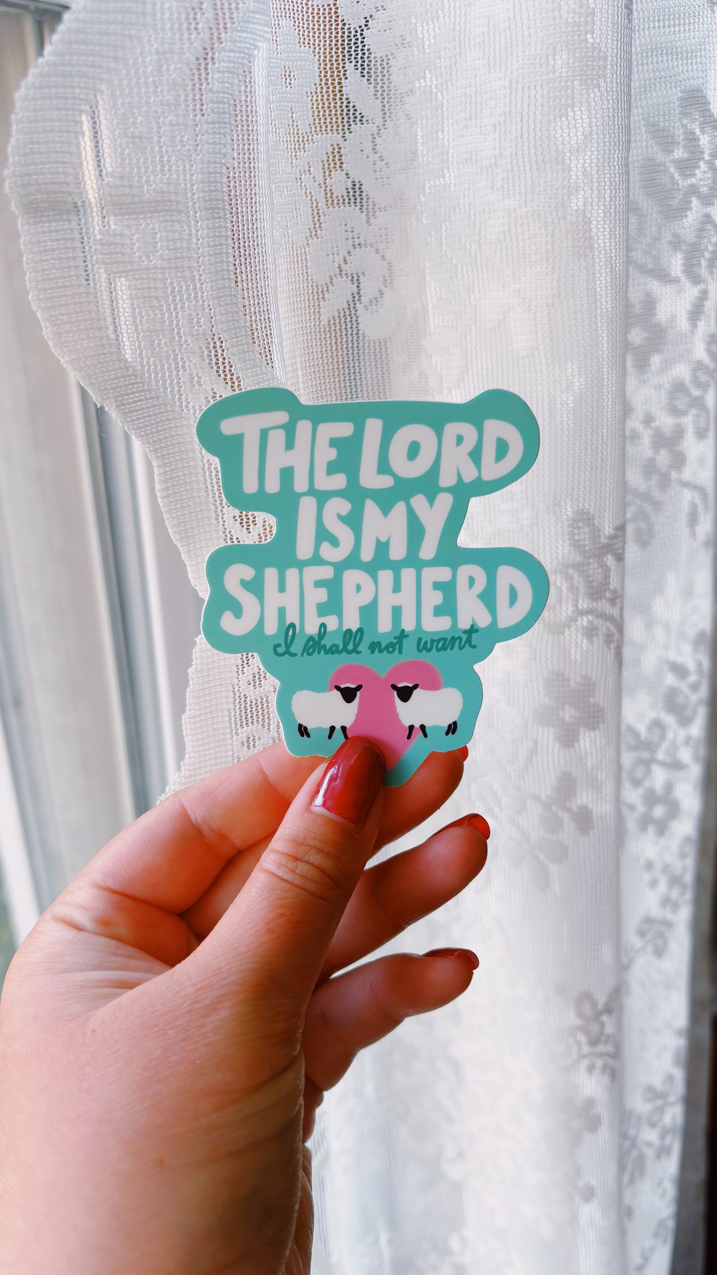 Lord is my Shepherd Sticker