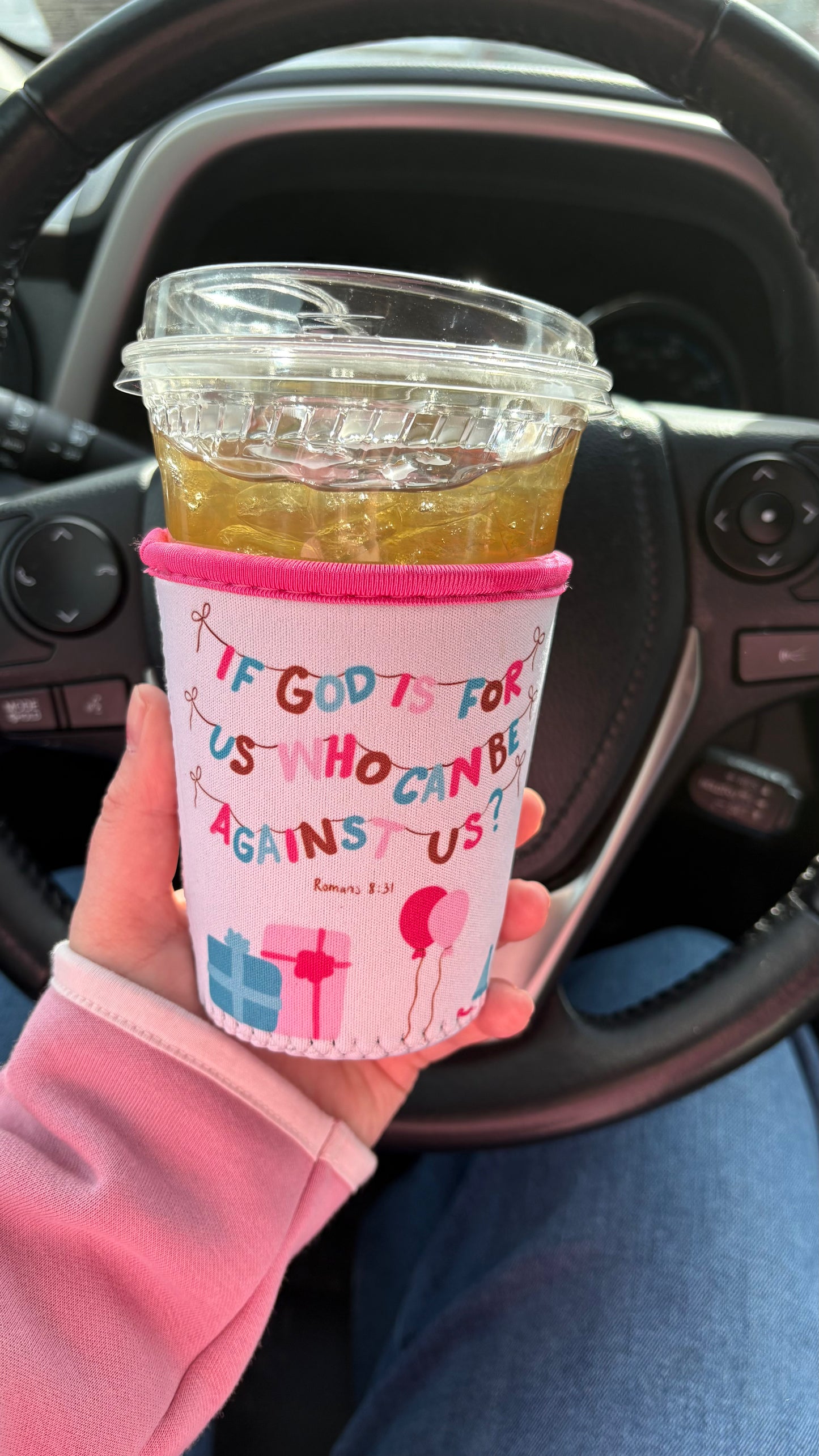 Party God is for Us Coffee Sleeve