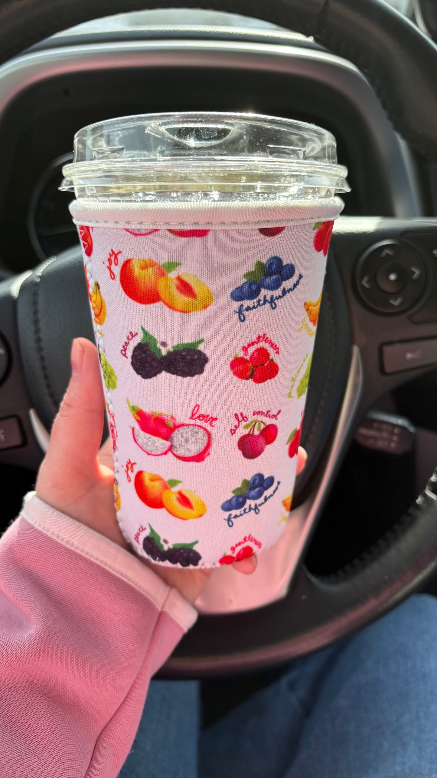 Fruits of the Spirit Coffee Sleeve