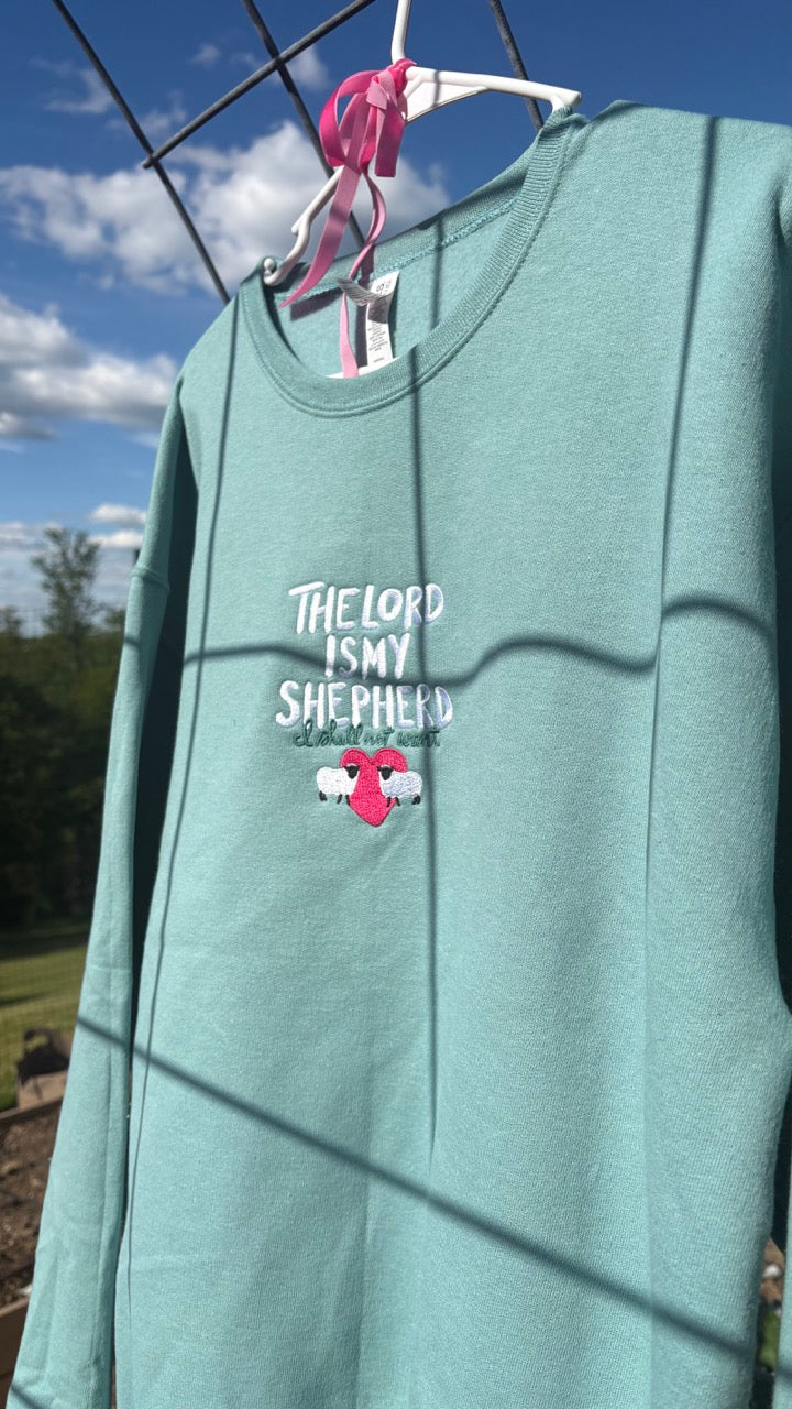 Lord is My Shepherd Crewneck