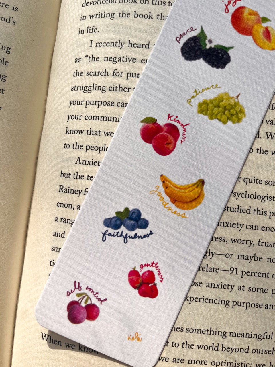 Fruits of the Spirit Bookmark