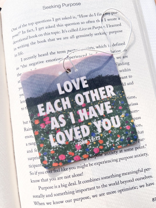 Love Each Other Honey Peach Air Freshener
